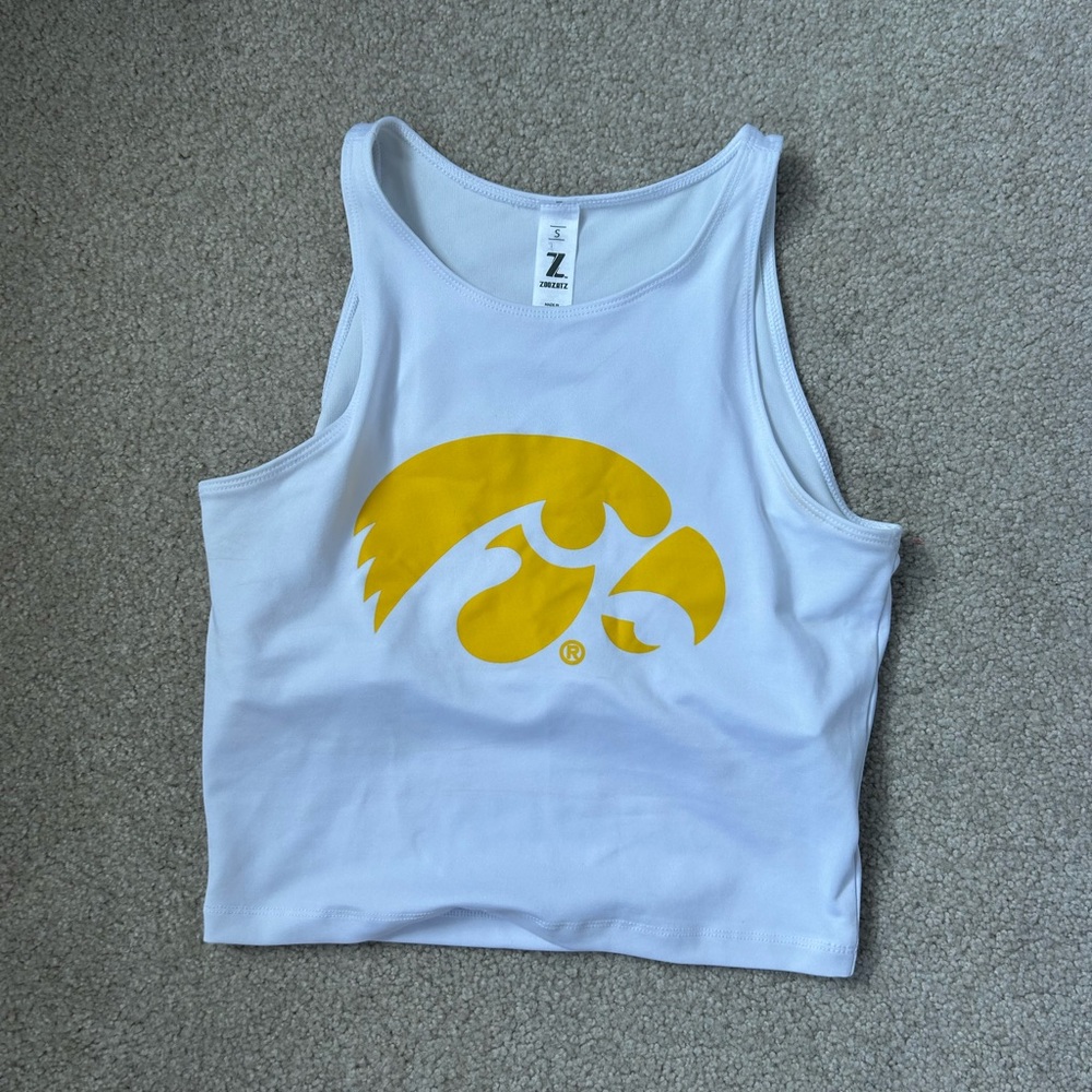 Iowa high neck tank top
